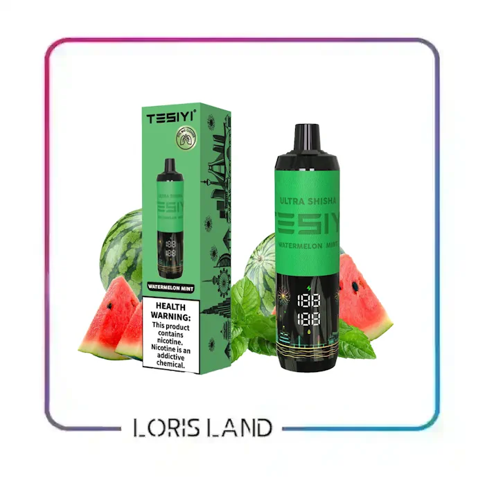 ویپ یکبار مصرف هندونه نعناع تی سی 35 هزار پاف